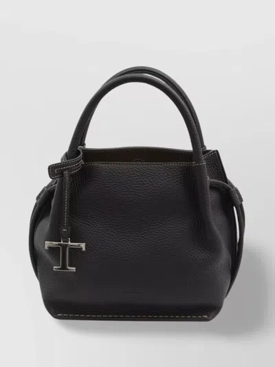 Tod's Small Drawstring Bucket Bag With Removable Strap