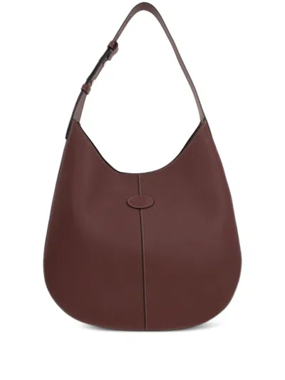 TOD'S LEATHER SMALL DI BAG HOBO