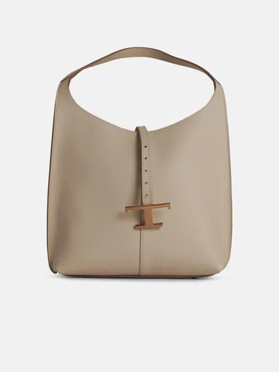 Tod's Small Ivory Leather Bag