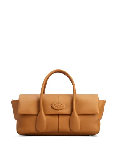 Tod's Small Leather Crossbody Bag In Brown
