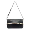 Tod's Small Leather Flap Bag In Black