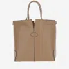 Tod's Small Leather Folio Bag In Brown