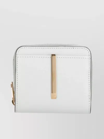 Tod's Small Leather Wallet Gold Hardware