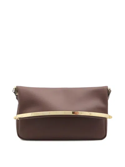 TOD'S SMALL  MAGENTA BAG FLAP