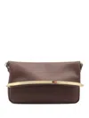 Tod's Small Magenta Flap Bag In Brown