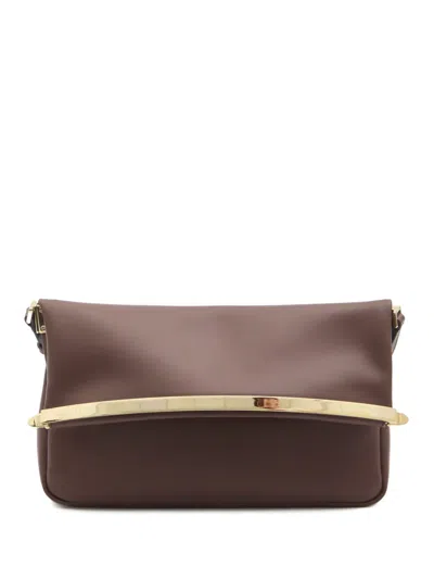 TOD'S SMALL MAGENTA FLAP BAG