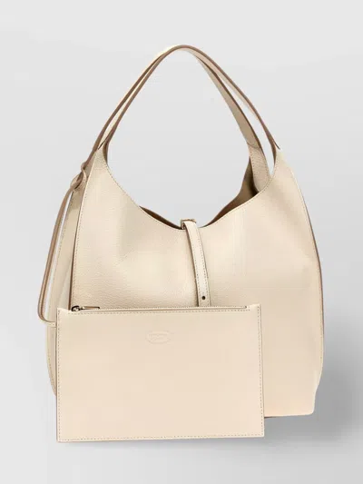 Tod's Small Shoulder Bag With Adjustable Strap And Top Handle