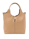 Tod's Small Top-handle Gold-bar Tote Bag