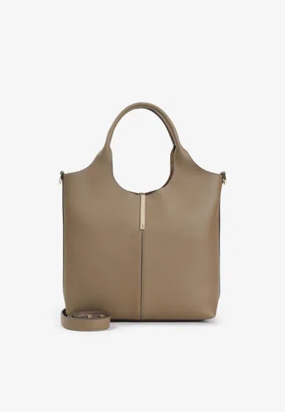 Tod's Small Tote Bag In Leather