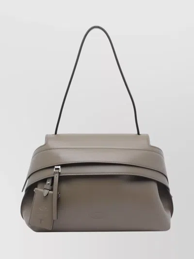 TOD'S SMALL WAVE SHOULDER BAG AND HANDLE