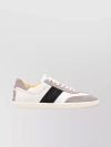 TOD'S SMOOTH LEATHER AND SUEDE SNEAKERS WITH RUBBER SOLE