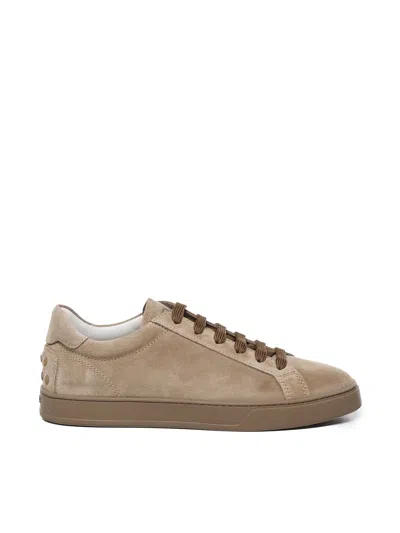 Tod's Sneakers In Beige