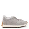 Tod's Logo-stamp Suede Lace-up Sneakers In Grigio Vapore