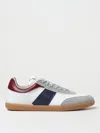 Tod's Man Sneakers White Size 9 Leather In White