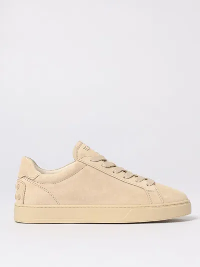 Tod's Sneakers  Woman Color Beige In Neutral