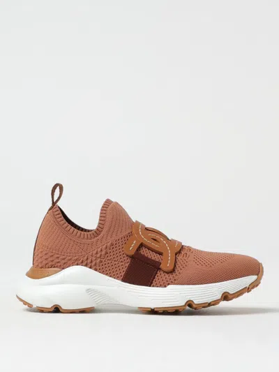 TOD'S SNEAKERS TOD'S WOMAN COLOR BROWN,G44413032