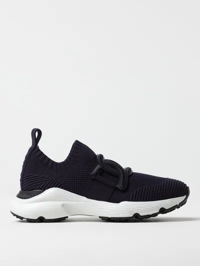 Tod's Sneakers  Woman Color Navy