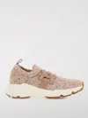 Tod's Kate Knitted Slip-on Sneakers In Pink