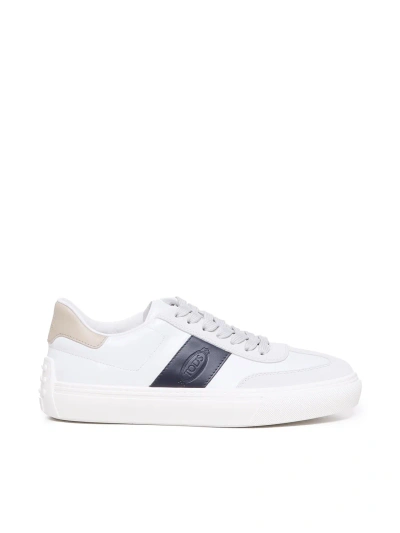 Tod's Sneakers With Logo In White