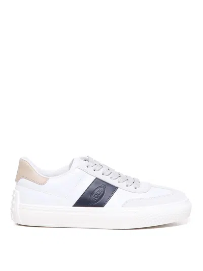 Tod's Trainers With Logo In White