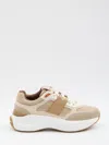 Tod's Sneakers With Maxi Lettering Logo In Brown