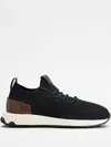 Tod's Sock-like Sneakers In Black