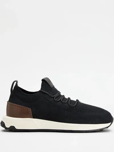 Tod's Sock-like Sneakers In Black