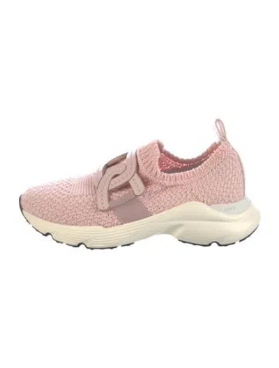 Pre-owned Tod's Sock Sneakers In Pink