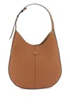 TOD'S SOPHISTICATED GRAINED LEATHER HOBO HANDBAG FOR WOMEN