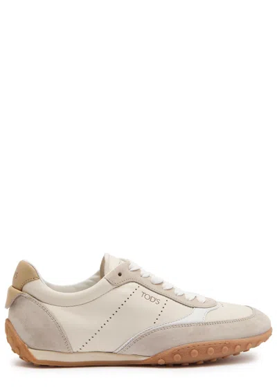 Tod's Tods Sportiva 13m Panelled Leather Sneakers In Multi
