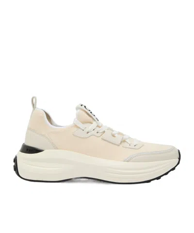 Tod's Tods Sportiva 81l Panelled Knit Sneakers In Neutral