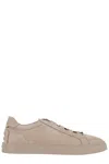 Tod's Round Toe Low-top Rubber Sole Sneakers