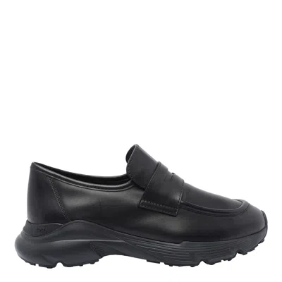 Tod's Sporty Loafers In Black