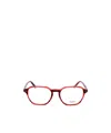 Tod's Square Frame Flat Mirror In Red