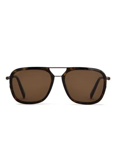Tod's Square-frame Sunglasses In Brown