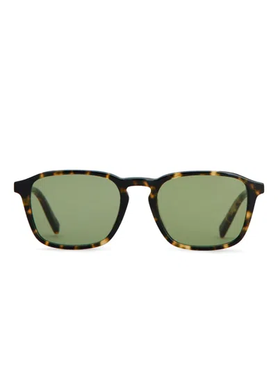 Tod's Square-frame Sunglasses In Green