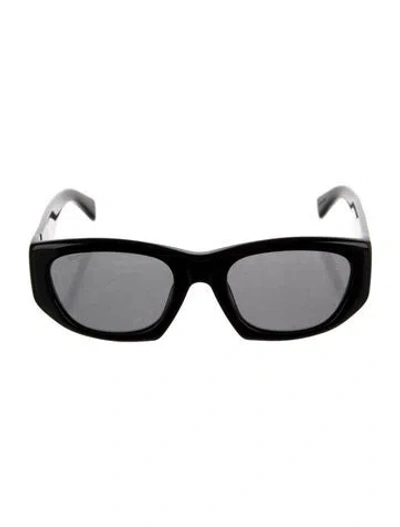 Pre-owned Tod's Square Tinted Sunglasses In Black