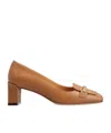 Tod's Leather Pumps In Brown