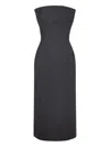 Tod's Cotton Blend Sheath Dress In Grey