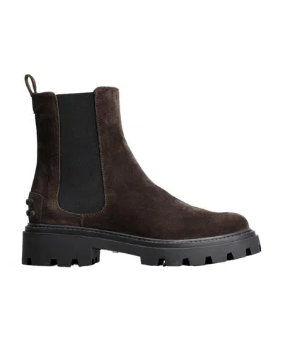 TOD'S TOD'S CHUNKY SLIP-ON BOOTS