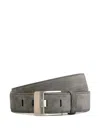 Tod's Suede Belt In Gray