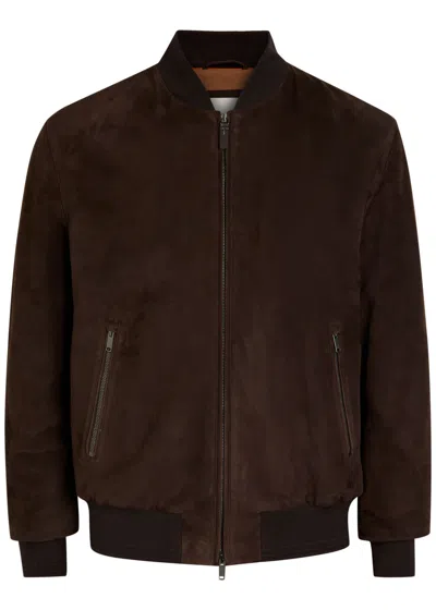 TOD'S TODS SUEDE BOMBER JACKET