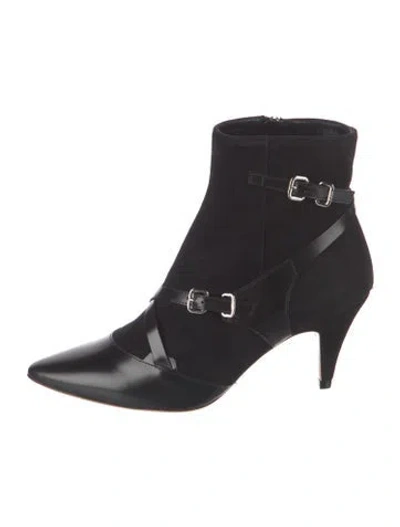 Pre-owned Tod's Suede Boots In Black