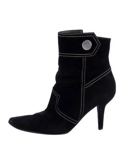 Pre-owned Tod's Suede Boots In Multi