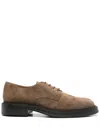 Tod's Suede Brogues In Neutrals
