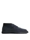 Tod's Suede Ankle Desert Boots In Brown