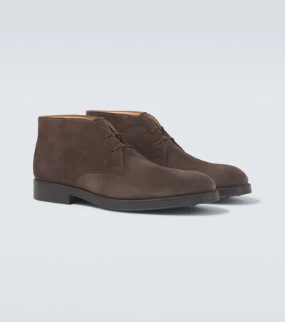 Tod's Formal Rubber Boot 75l In Brown