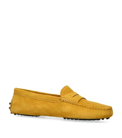 TOD'S TOD'S SUEDE GOMMINO DRIVING SHOES