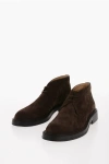 Tod's Suede Boots In Brown