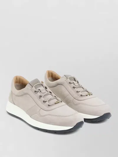 Tod's Suede Leather Lace-up Sneakers